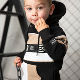 Albie Patch Hoodie - Biscuit