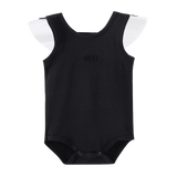 Casey Frill Bodysuit - Black