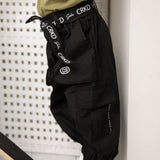 Brooklyn Casual Pants with Belt - Black