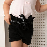 Brooke CS High Waisted Shorts - Black