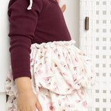Blossom Ribbed Fleece Bodysuit Dress