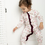 Blossom Print Frill Romper