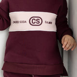 Blossom Crew & Pant Set - Plum