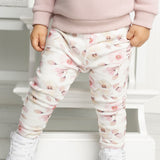 Blossom Grape Crew & Pant Print Set
