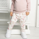 Blossom Grape Crew & Pant Print Set