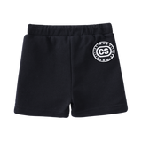 Brock Detailed Shorts - Black