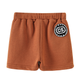 Brock Detailed Shorts - Cinnamon