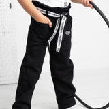 Brooke High Waisted Jeans - Black Denim