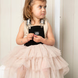 Brooke Pinafore Tutu - Black/Beige