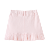 Brooke Detailed Denim Skirt - Pink