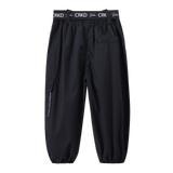 Brooklyn Casual Pants with Belt - Black