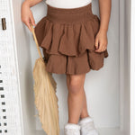 Skylar Skirt & Cream Tank Set-Cracked Soda