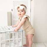 Casey Frill Bodysuit - Beige