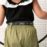 Casey Frill Top - Black