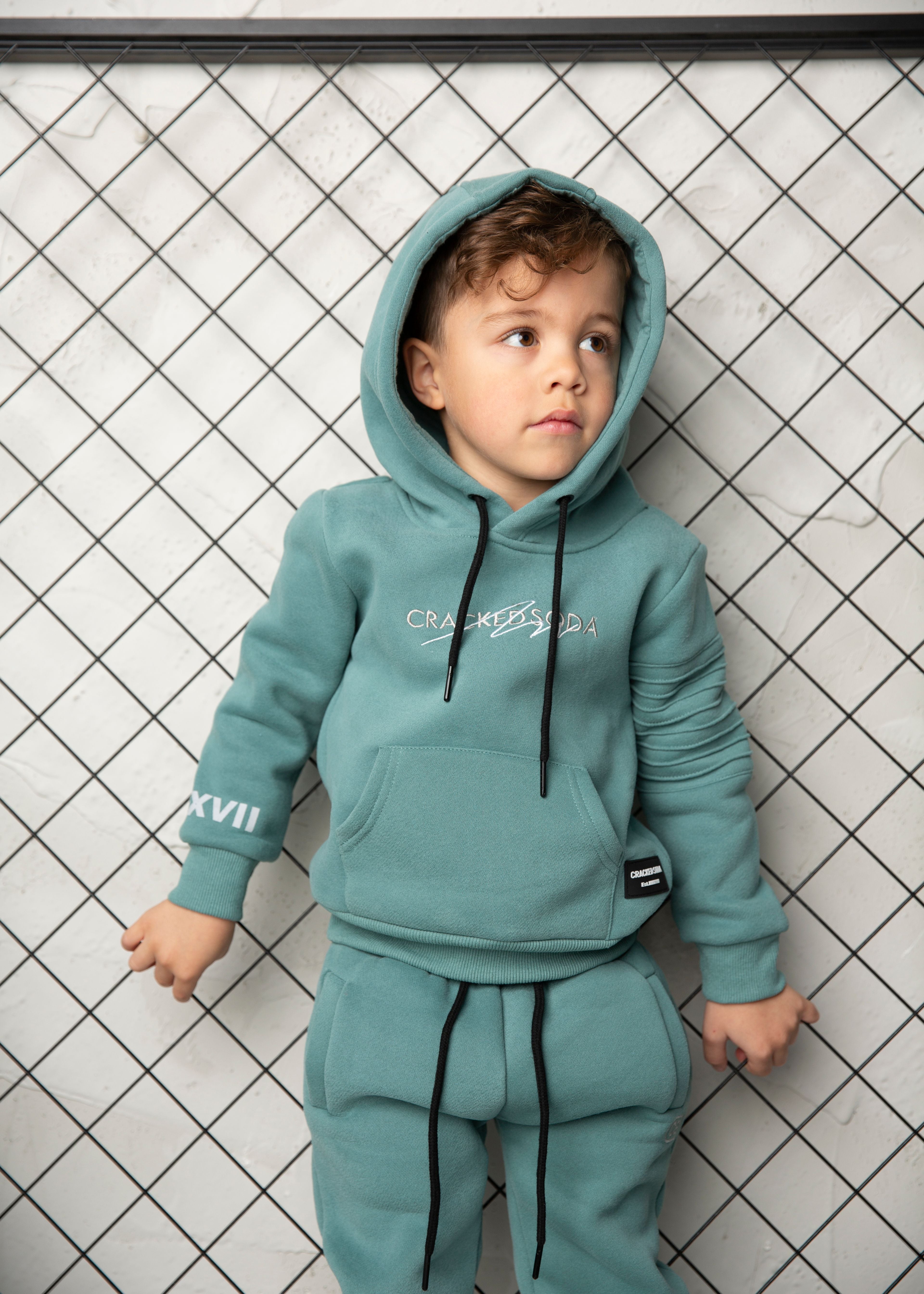 Charlie Hoodie & Trackpant Set-Cracked Soda
