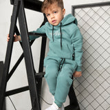 Charlie Basic Trackpants - Fern