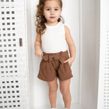 Skylar Bow Short - Mocha