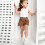 Skylar Bow Short - Mocha
