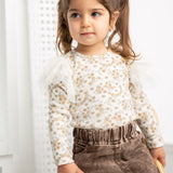 Harper Denim Skirt - Denim Brown