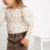 Harper Denim Skirt - Denim Brown