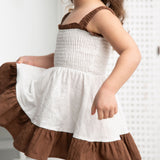 Skylar Summer Dress - White