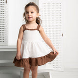 Skylar Summer Dress - White