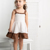 Skylar Summer Dress - White