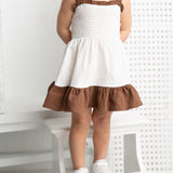 Skylar Summer Dress - White