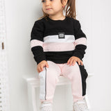 Cleo CS Embossed Crew - Black