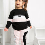 Cleo CS Embossed Crew - Black