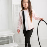 Cleo Detailed Crew and Legging Set-Cracked Soda