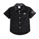 Cooper Detailed Shirt - Black