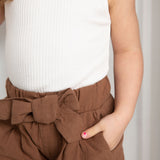 CS Essential Ribbed Bodysuit - White