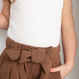 CS Essential Ribbed Bodysuit - White