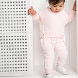 Emma Detailed Strap Crew - Pink