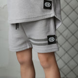 Sammy Waffle Shorts - Grey