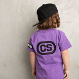 Lennox CS Mesh Tee - Purple Wash