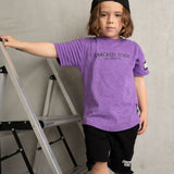 Lennox CS Mesh Tee - Purple Wash