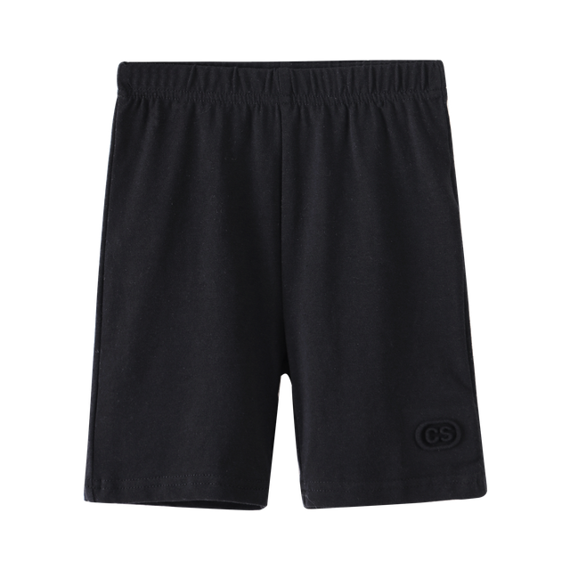 CS Essential Bike Shorts - Black-Shorts-Cracked Soda