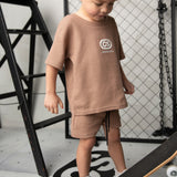 Dash Waffle Tee - Mocha-Clothing-Cracked Soda