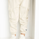 Dolce Sports Trackpants - White Sand