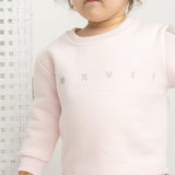 Dolce Detailed Crew & Pant Set - Pink