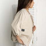 Ebony CS Detailed Zip Jacket - Sand