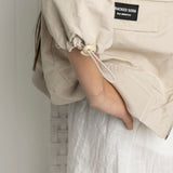 Ebony CS Detailed Zip Jacket - Sand