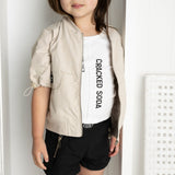 Ebony CS Detailed Zip Jacket - Sand