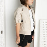 Ebony CS Detailed Zip Jacket - Sand