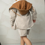 Elias Hooded Jacket & Short Set