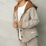 Elias Hooded Jacket & Short Set