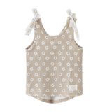 Ellie Bow Top - Beige