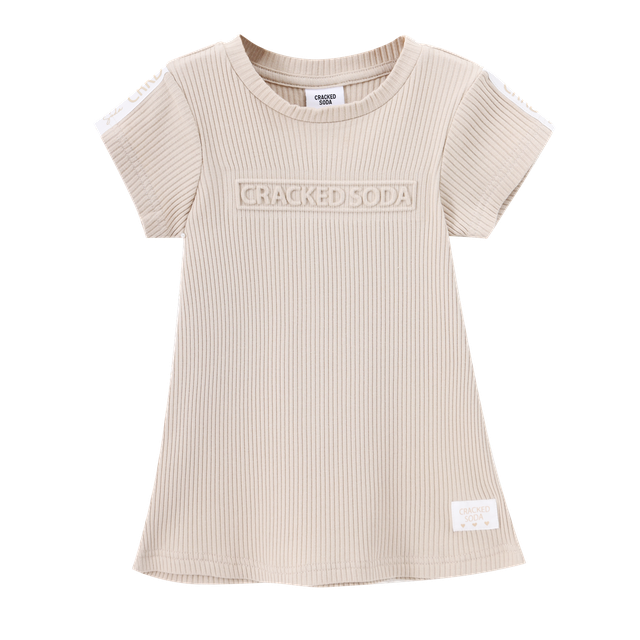 Ellie Embossed Casual Dress-Clothing-Cracked Soda